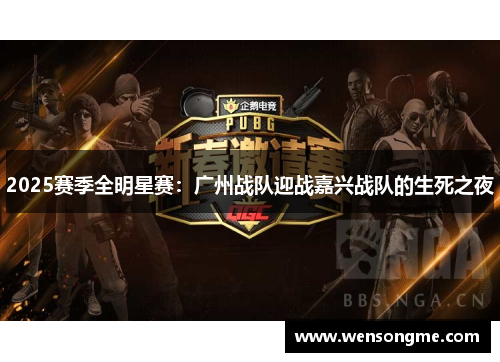 2025赛季全明星赛：广州战队迎战嘉兴战队的生死之夜